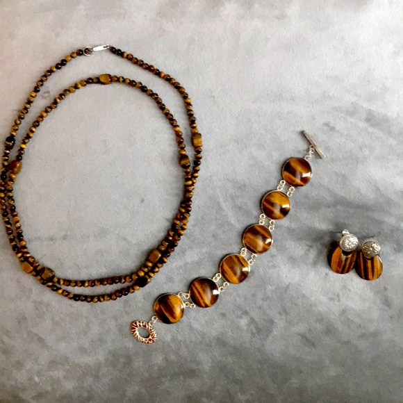 Jewelry - NWOT Sterling Silver Necklace bracelet & earrings in original gift box